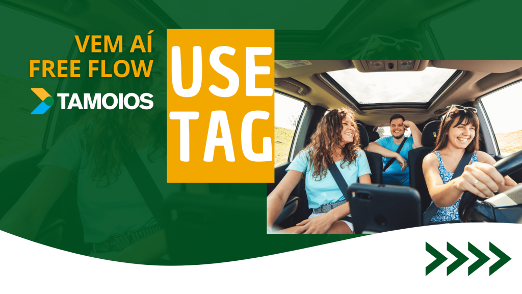 O objetivo é conscientizar o usuário sobre os benefícios do pagamento automático. Em novembro de 2024 o free flow começará no Contorno Sul.